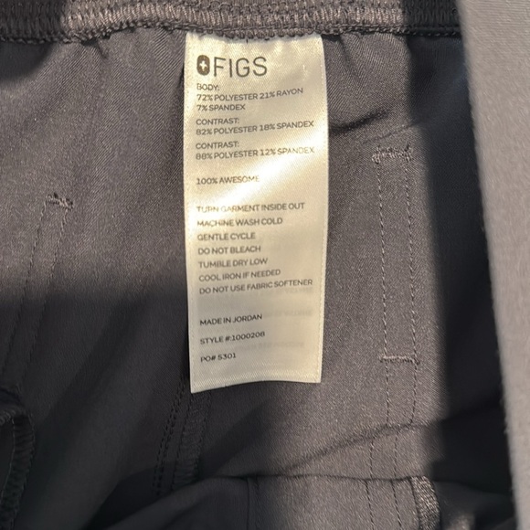 Figs Zamora Jogger Scrub Pants size L/T - Picture 4 of 6